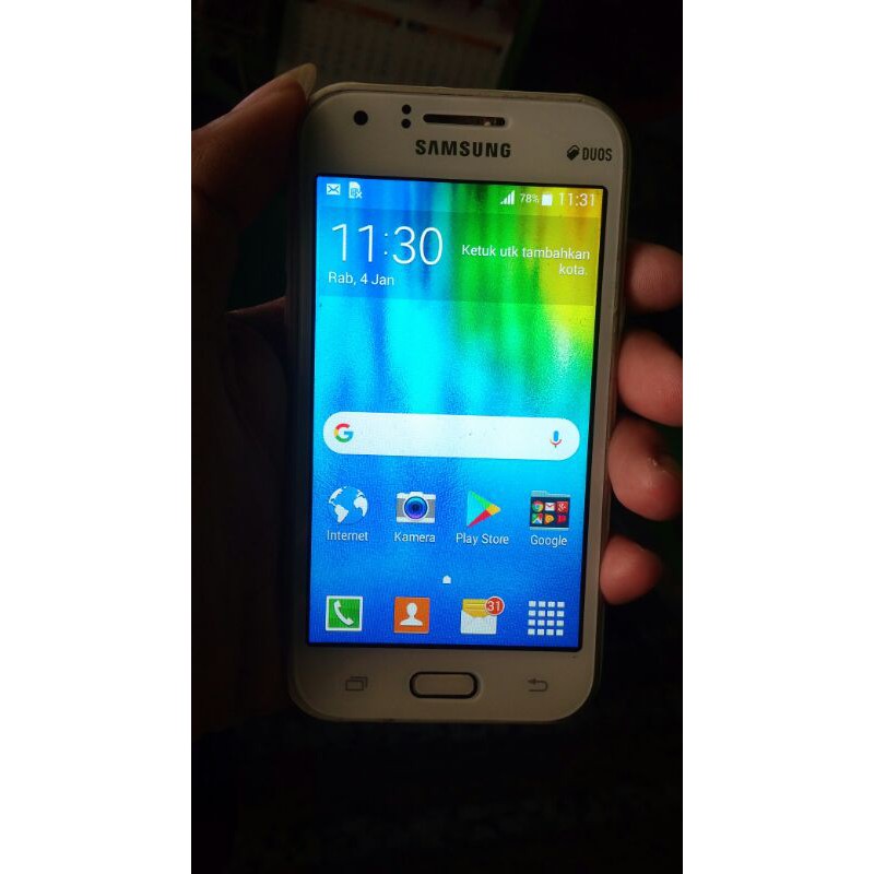 Hp samsung j1 grand duos seken android murah | Shopee