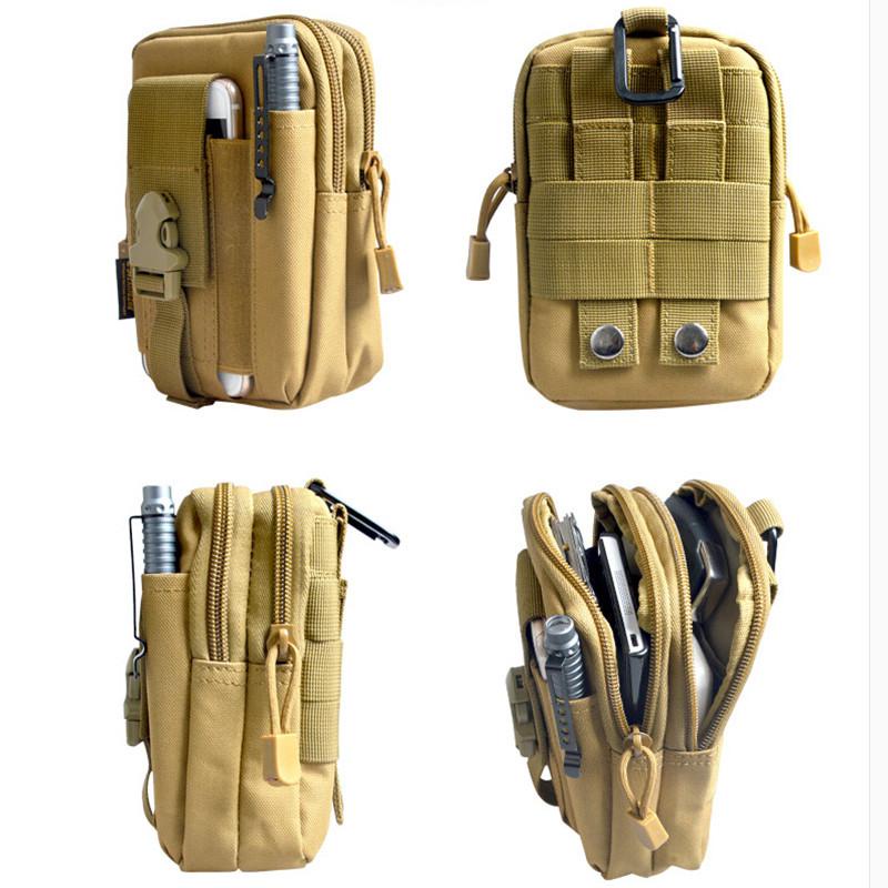 Tas Pinggang Hp Pria Import Waistbag Tactical Waist Bag Army Tas Hp Mini Multifungsi Tas Dompet Hp