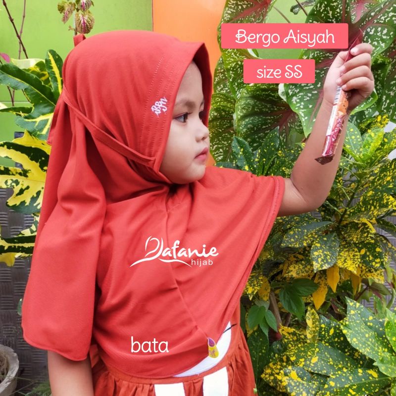 JILBAB ANAK BERGO AISYAH BY RAFANIE HIJAB TERMURAH