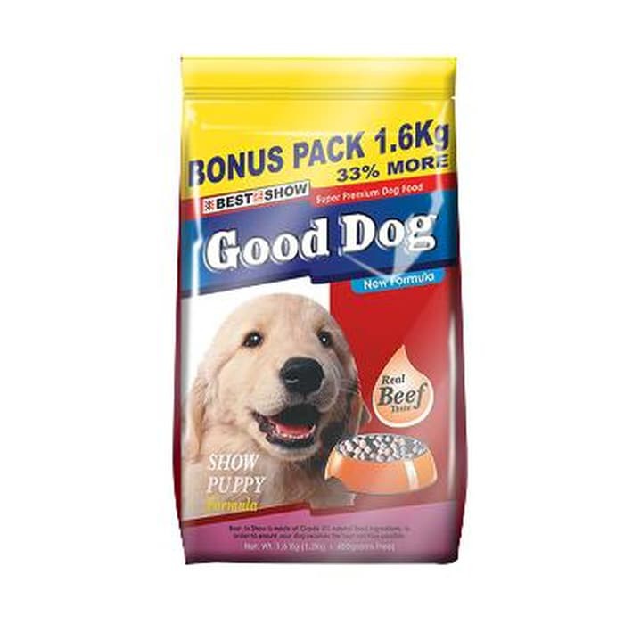 Makanan Anjing Best In Show Good Dog Dry Food Puppy 1.6kg