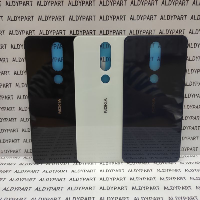 Backdoor Backcover Casing Tutup Belakang Nokia 6.1 Plus X6 ORIGINAL