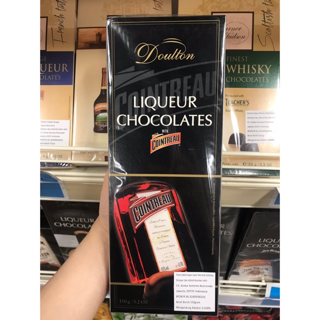 Coklat Import Liqueur Cointreau Doulton chocolate alkohol