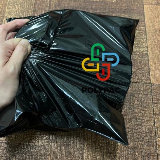 

Polymailer HITAM GLOSSY [30x40] isi 100 pc - Polymailer Hitam Premium
