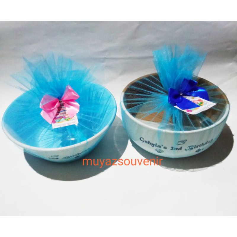 Mangkok Souvenir Kemas Tile