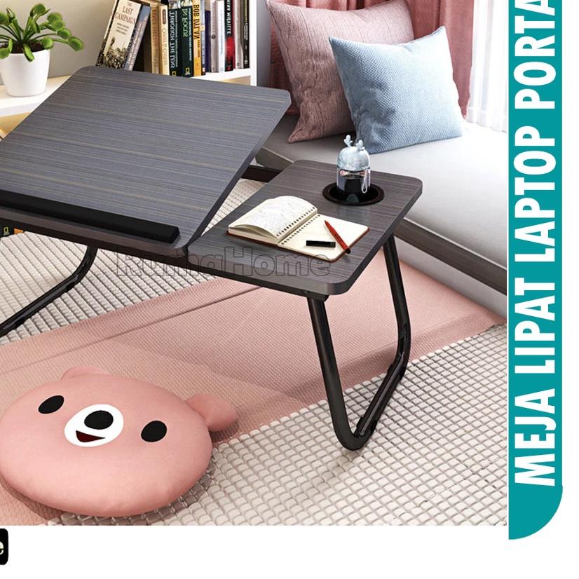 ➯ Meja Laptop laci, meja Belajar karakter Serbaguna and portable bisa naik turun 2 type ➻