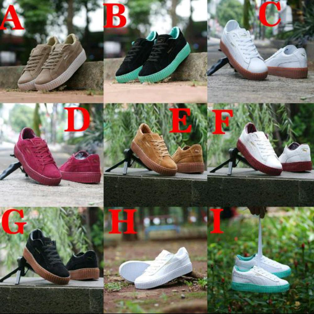 Unik SEPATU SNEAKERS PUMA RIHANNA Diskon