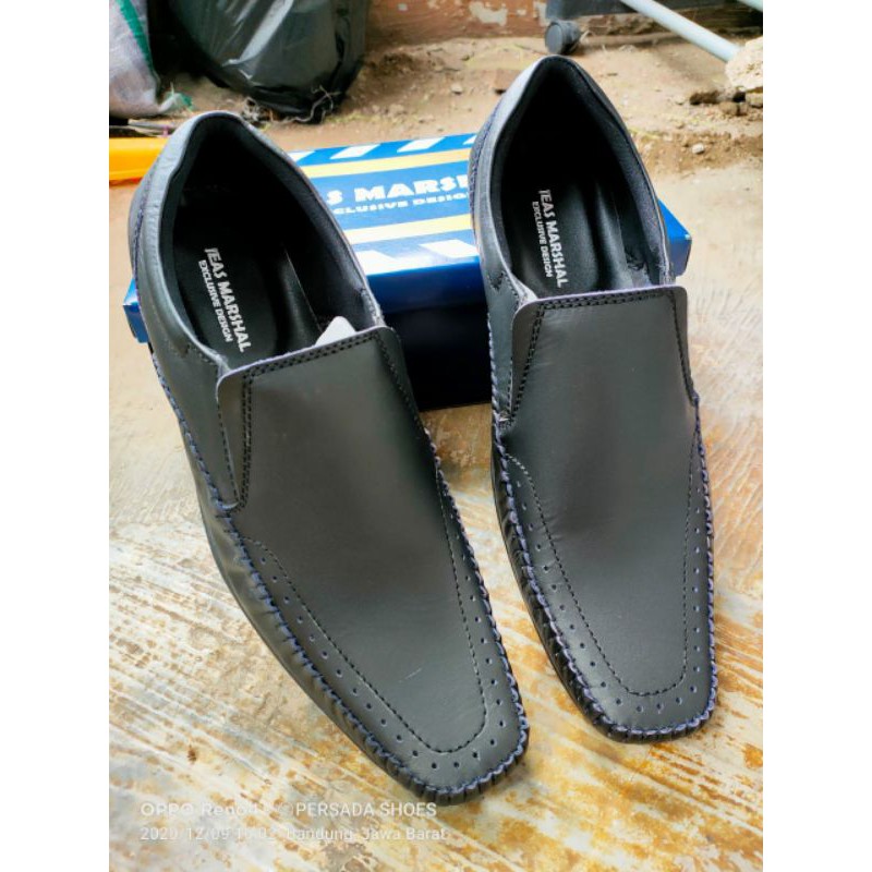 Sepatu Casual Kulit Pria Jeas Marshal Kr 101 ( Produksi Sendiri )
