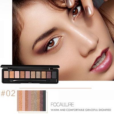 Palette Focallure eyeshadow smoked 10 color #2