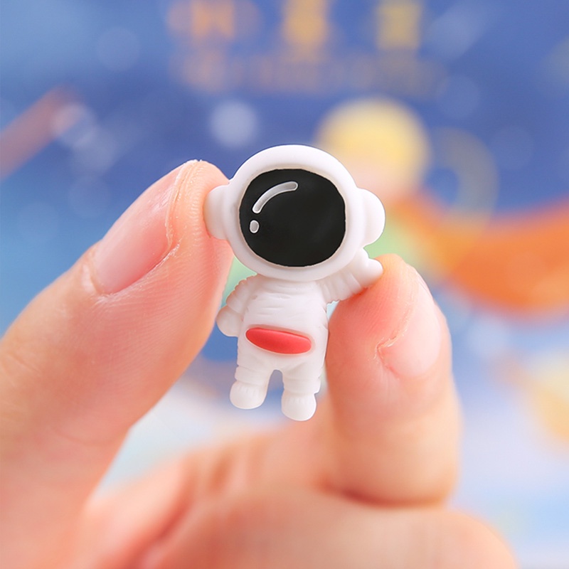 5 Pcs Cartoon Space Series Pushpins Creative Cute Small Thumbtacks