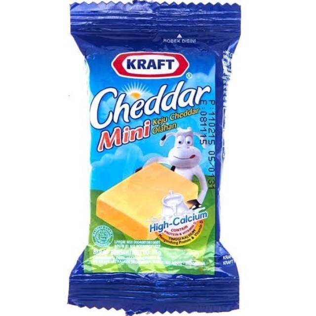 

KRAFT CHEDDAR MINI 30GR KEJU PARUT