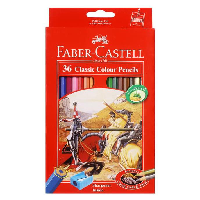

Sale!! Pensil Warna Faber Castell 36 Classic / Free Rautan Terbaru