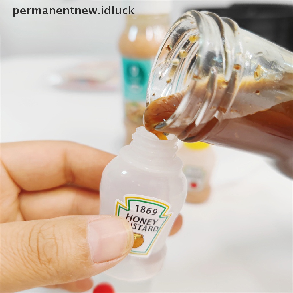 2 Pcs Botol Wadah Saus Tomat Minyak Salad Mini Portabel Ukuran 25ML