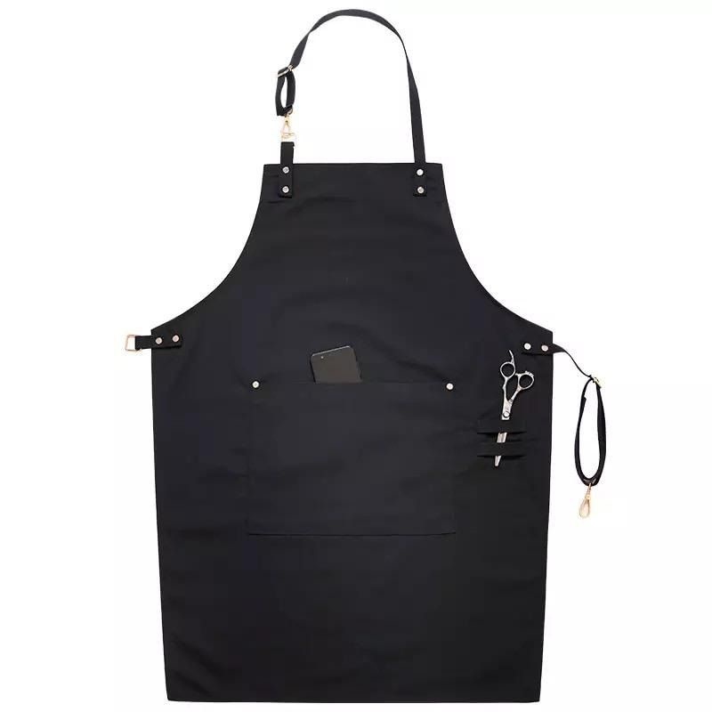 Celemek Barbershop Apron Dapur Unisex pria Wanita