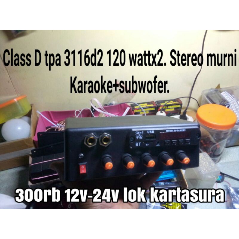 class d tpa 3116 d2 fitur lengkap 120 w * 2