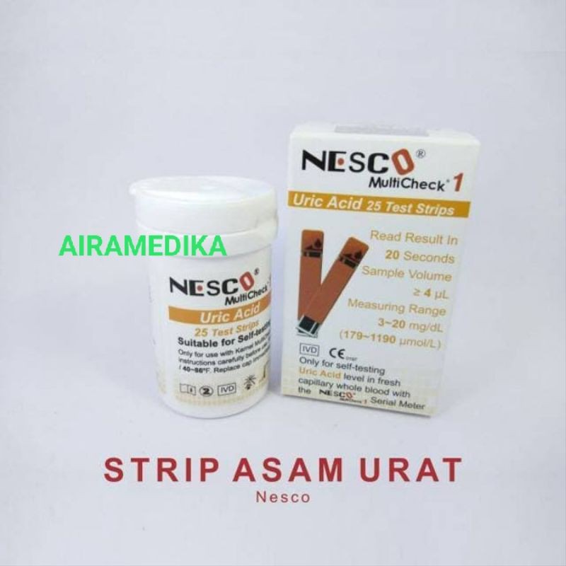 Strip Stik Asam Urat Nesco / Strip Asam Urat / Nesco