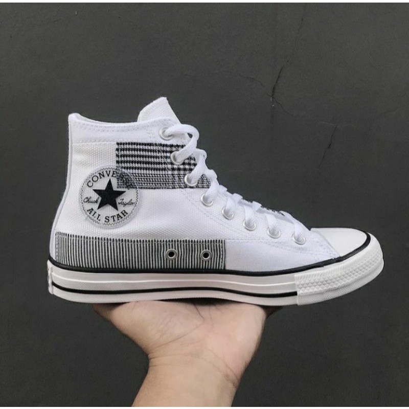 Converse Chuck Taylor All Star High White Sepatu Sneakers Original Pria