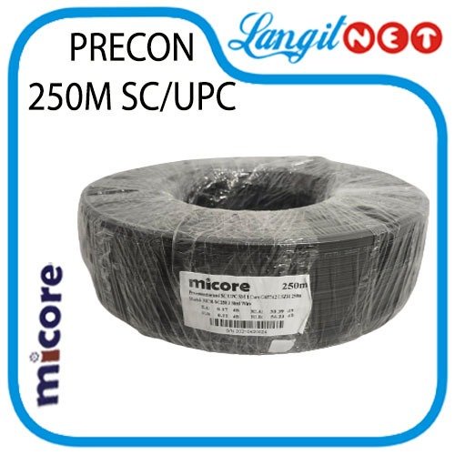 CABLE FO PRECON 250 METER SM  1CORE SC UPC