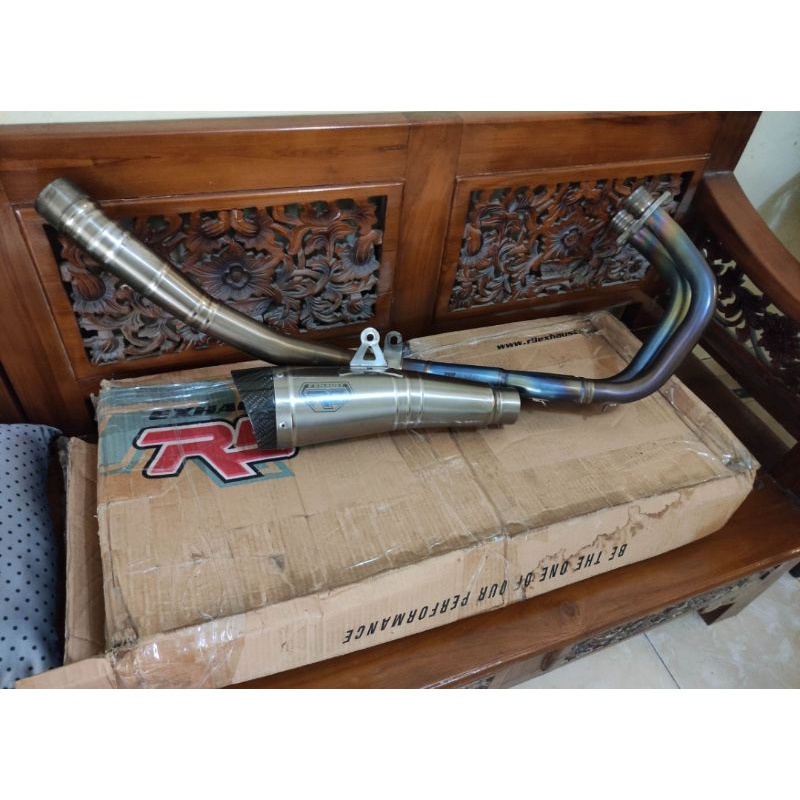 KNALPOT R9 H2 TITANIUM FULLSYSTEM CBR250RR ORIGINAL