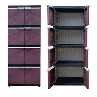 akako lemari plastik 4 susun