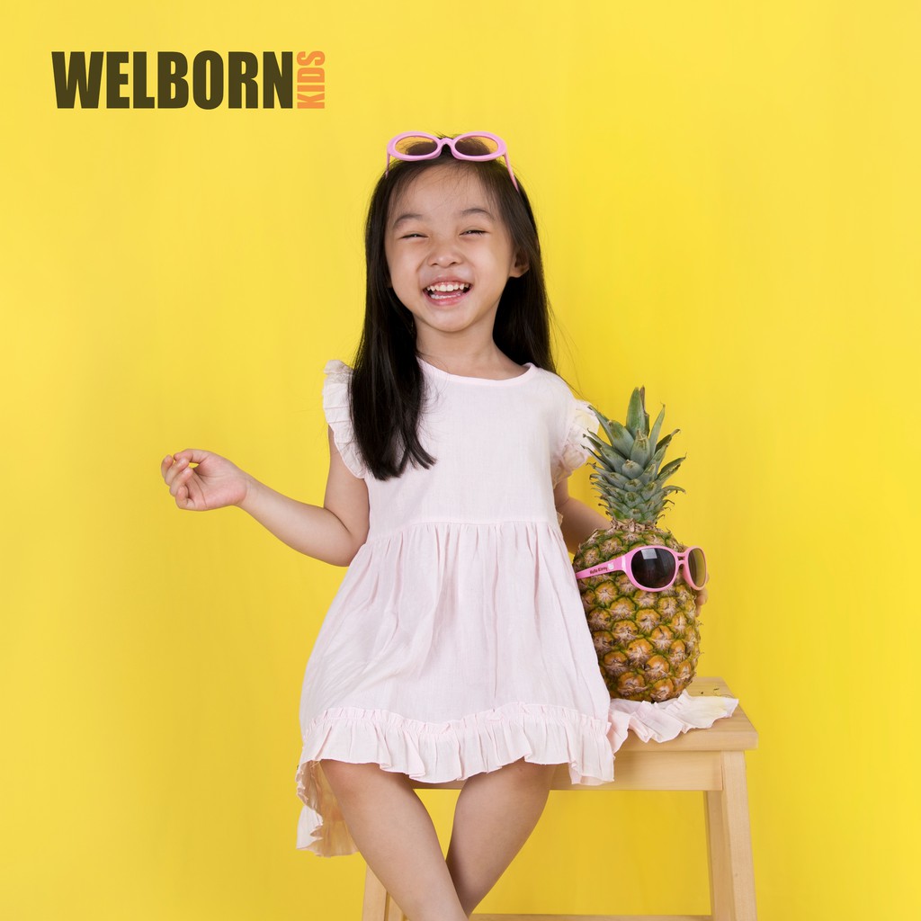 Welborn Kids Moselle Pink Dress Anak Perempuan