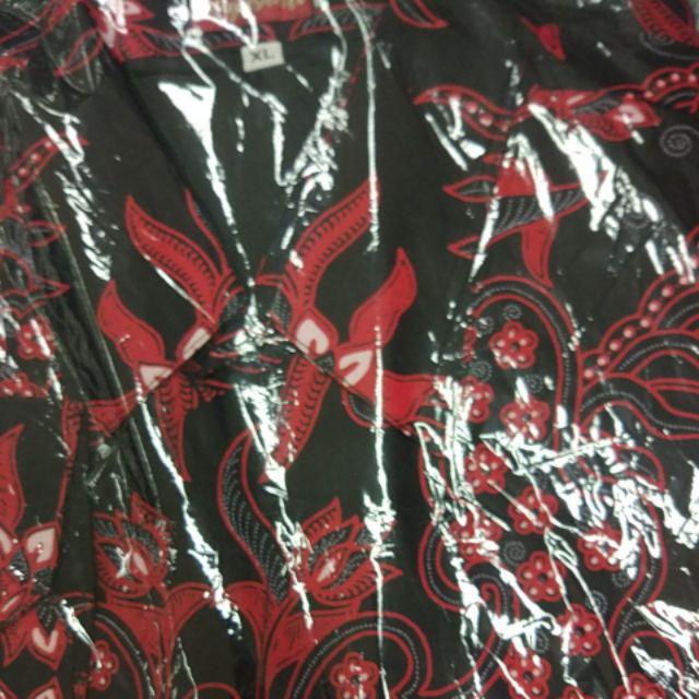 Kemeja Batik Pria Peksi Abang Batik Solo Kemeja Pria Lengan Panjang Ori By Alethea