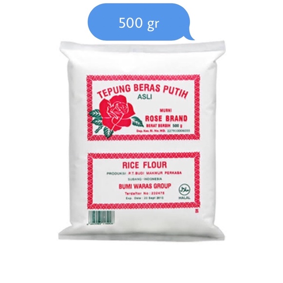 

ROSE BRAND Tepung Beras 500 gr