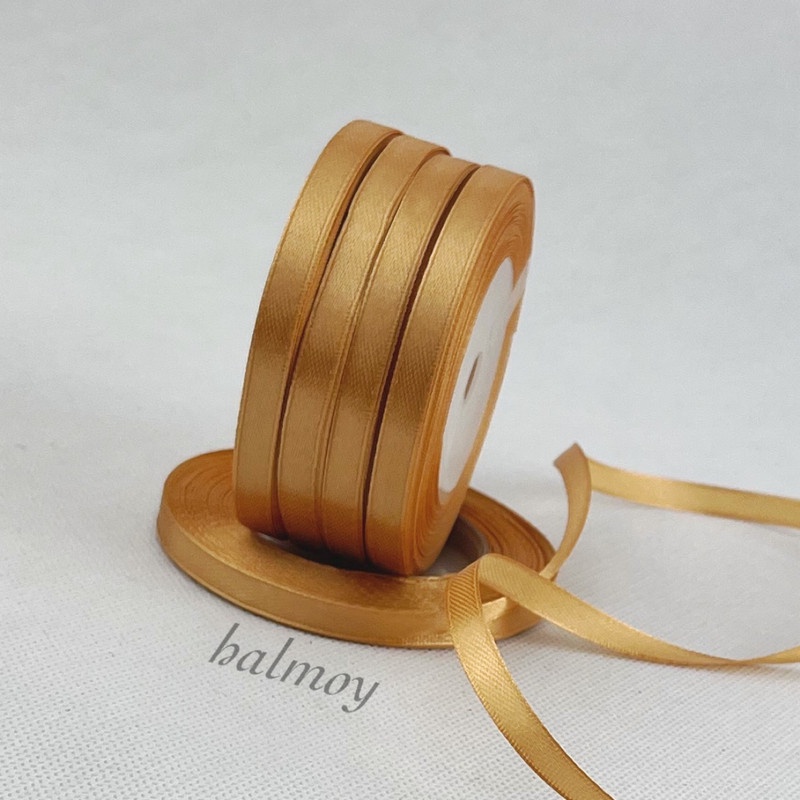 

PITA SATIN KAIN 1/4 INCI 6 MM WARNA COPPER #157