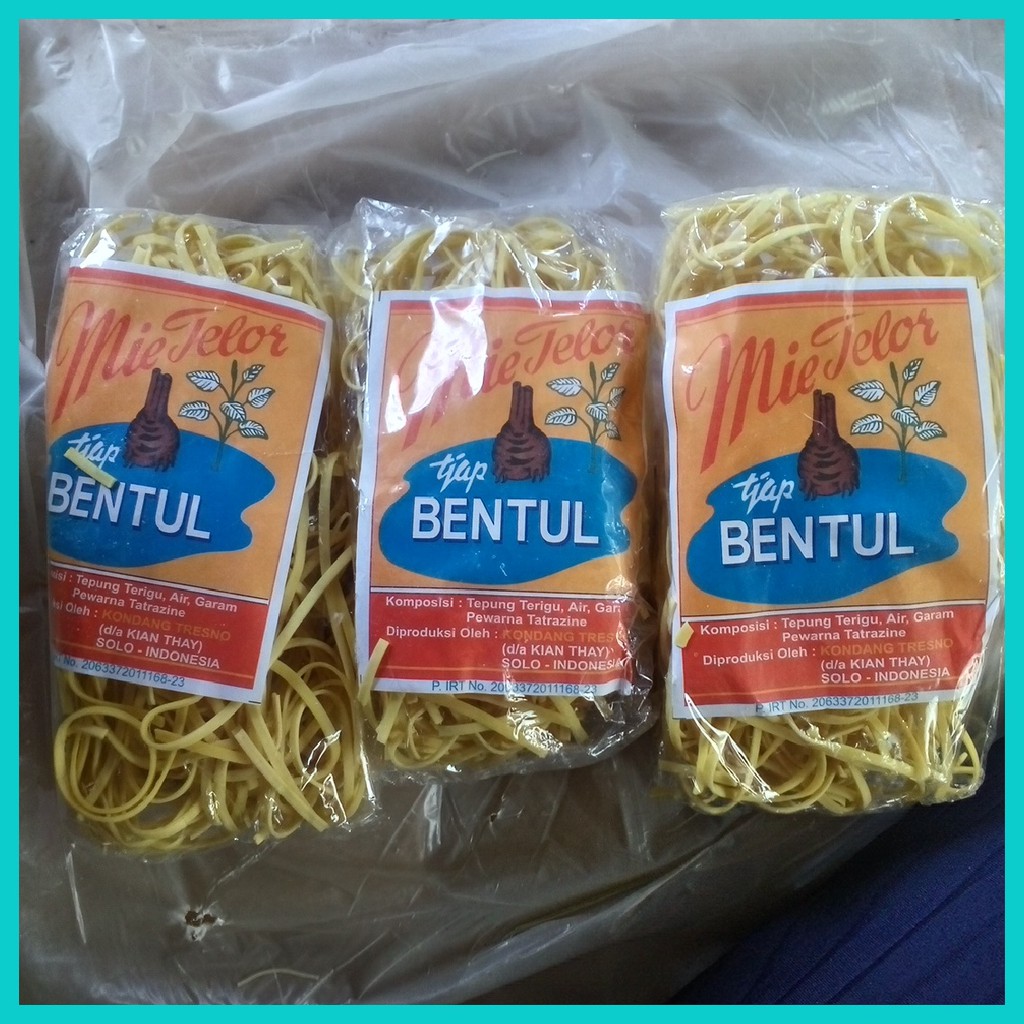 

Mie Telur Tjap Bentul - 80gr