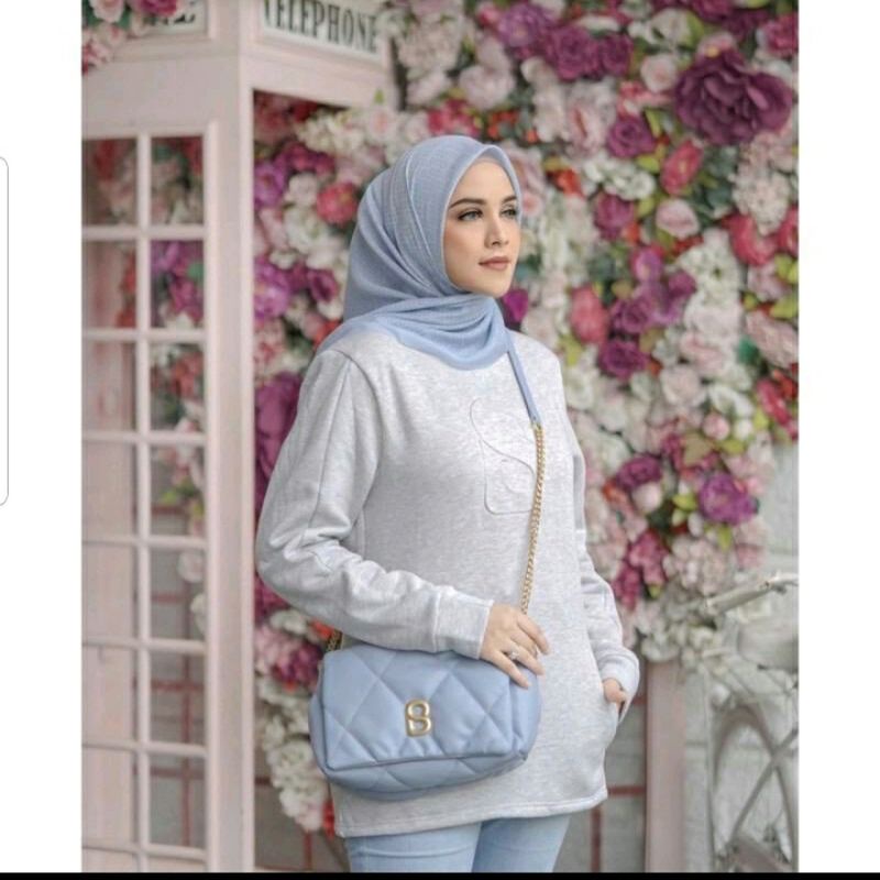 Buttonscarves sweatshirt Preloved benang jarum