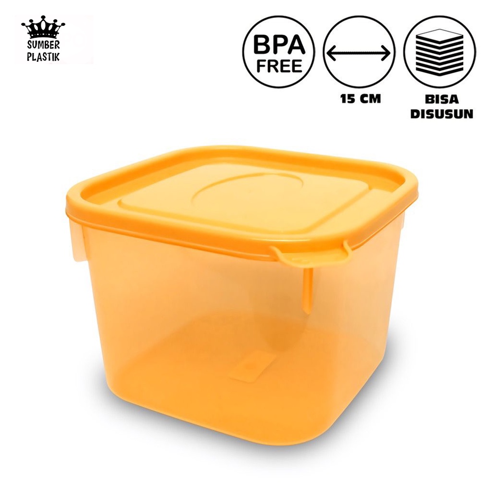 SHINPO Toples Plastik Ukuran M 1.65 L Tempat Cemilan Boccadillo Food Storage BPA FreeSPO-SIP-304M