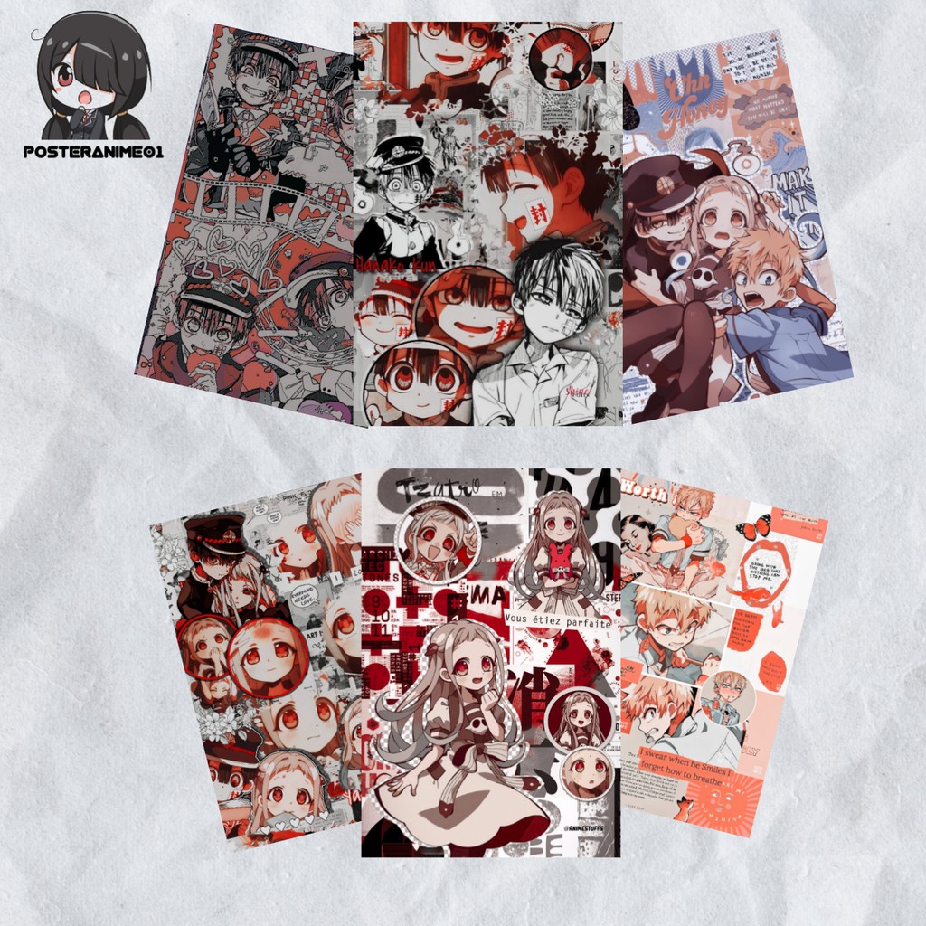 Poster Anime Aesthetic Jibaku Shounen Hanako-kun #3 | Poster Aesthetic Jibaku Shounen Hanako-kun