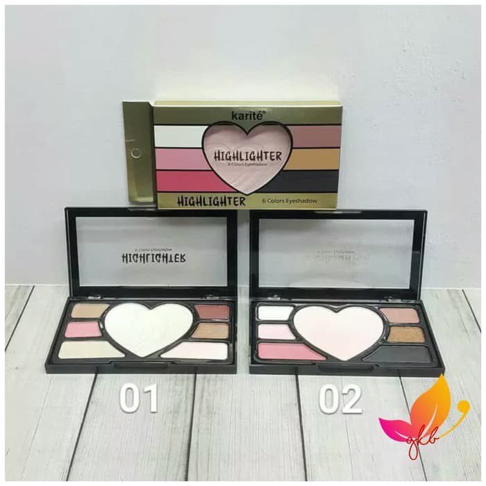 

Stabilo Warna Warni - Highlighter - Stabilo Pulpen Highlighter Karite 6Color Eyeshadow Produk