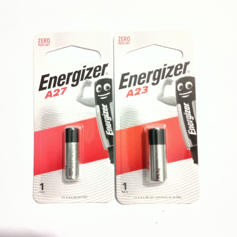 batre Energizer A23 / A27 batre Energizer original 23A / 27A harga per biji Zero merkury single pack Energizer batre remot mobil batre remot motor battery Bell rumah