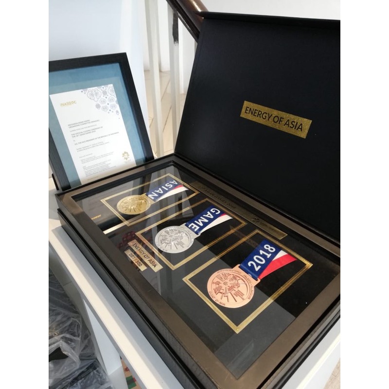 medali set asian games 2018 original