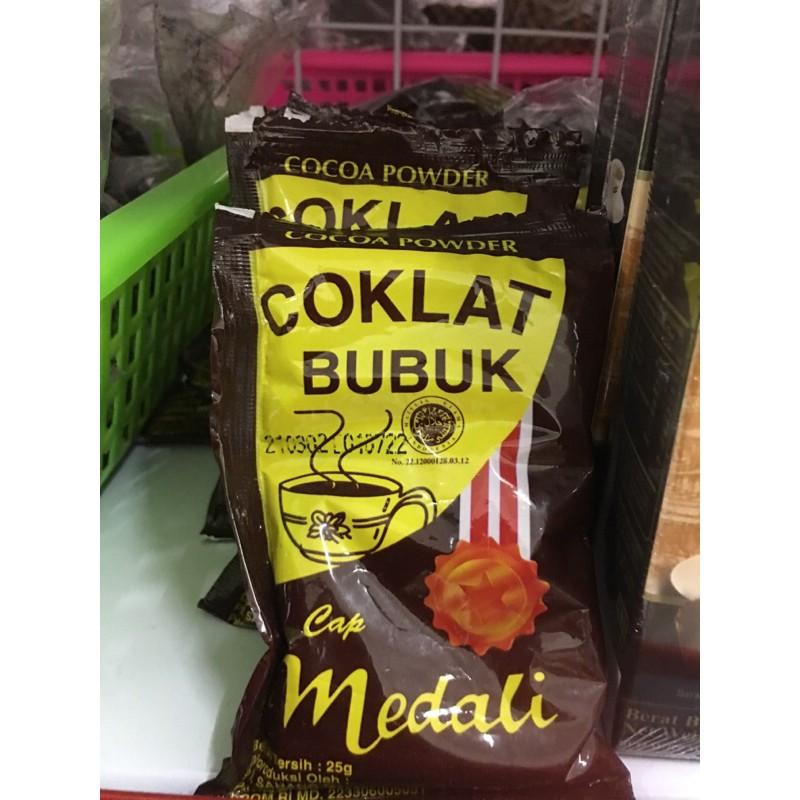 Coklat Bubuk Mendali Medali