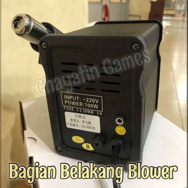 Blower Nepto Type 868D Original Model Digital Otomatis On - Off