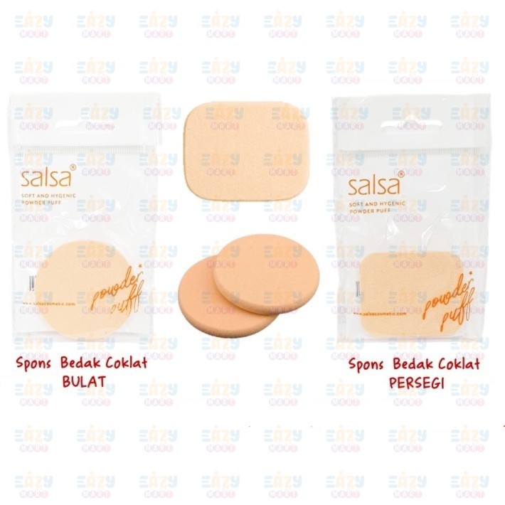 Salsa Sponge Bedak Bulat / Persegi