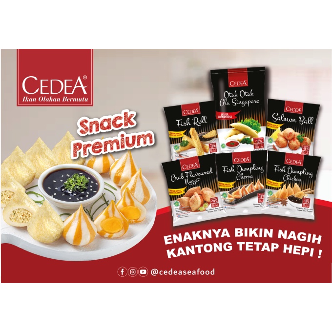 

CEDEA FISH DUMPLING ALL VARIANT 200 GRAM