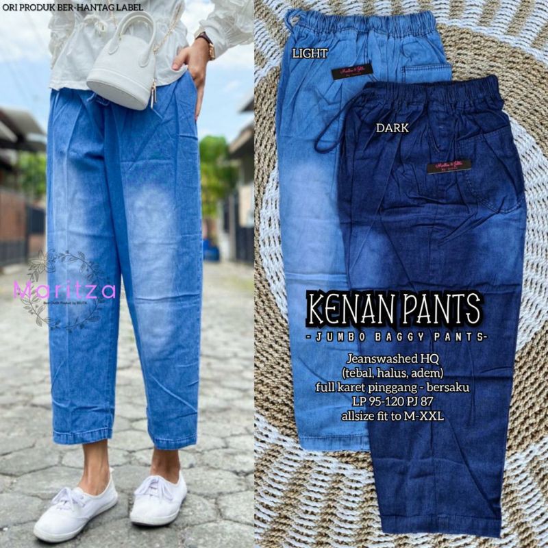 KENAN BAGGY PANTS JUMBO by Maritza | Celana bagy Jeans