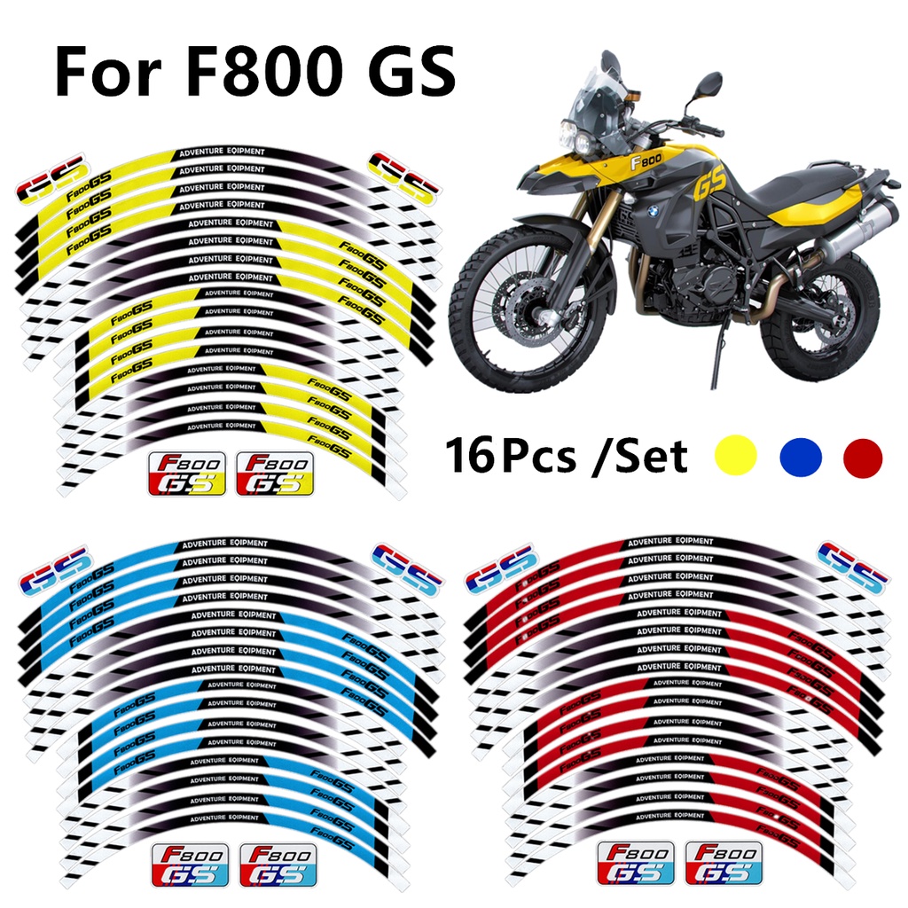 Stiker Tape Reflektor Pelek Mobil BMW F800GS GS 40th Anniversary