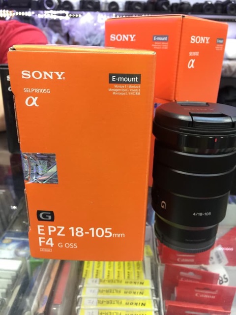 Lensa Sony E 18 105mm F4 Pz G Oss Sel18 105 Shopee Indonesia