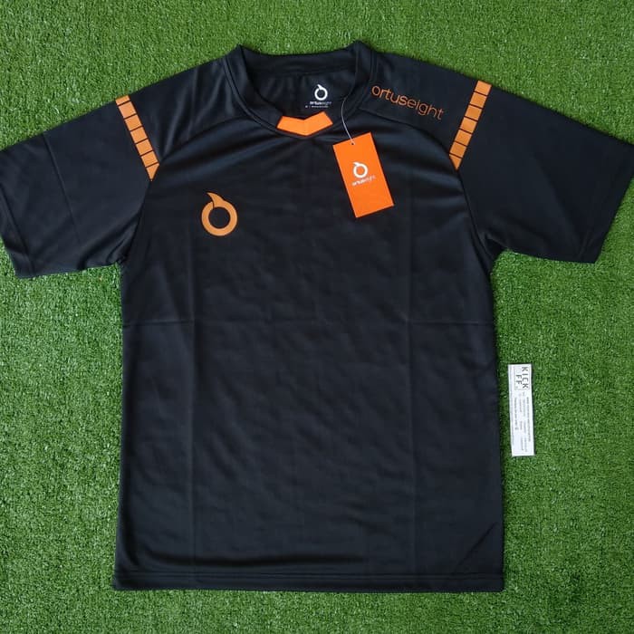 JERSEY  ORTUSEIGHT HELIOS JERSEY - BLACK/ORTRANGE