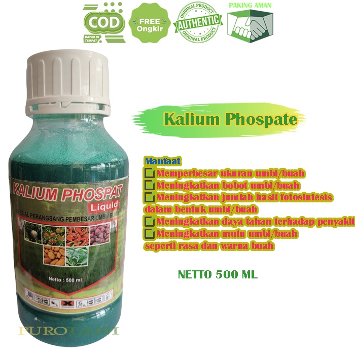 Pupuk Kalium Phospate Liquid Spesial Perangsang Umbi dan Buah 500 ml