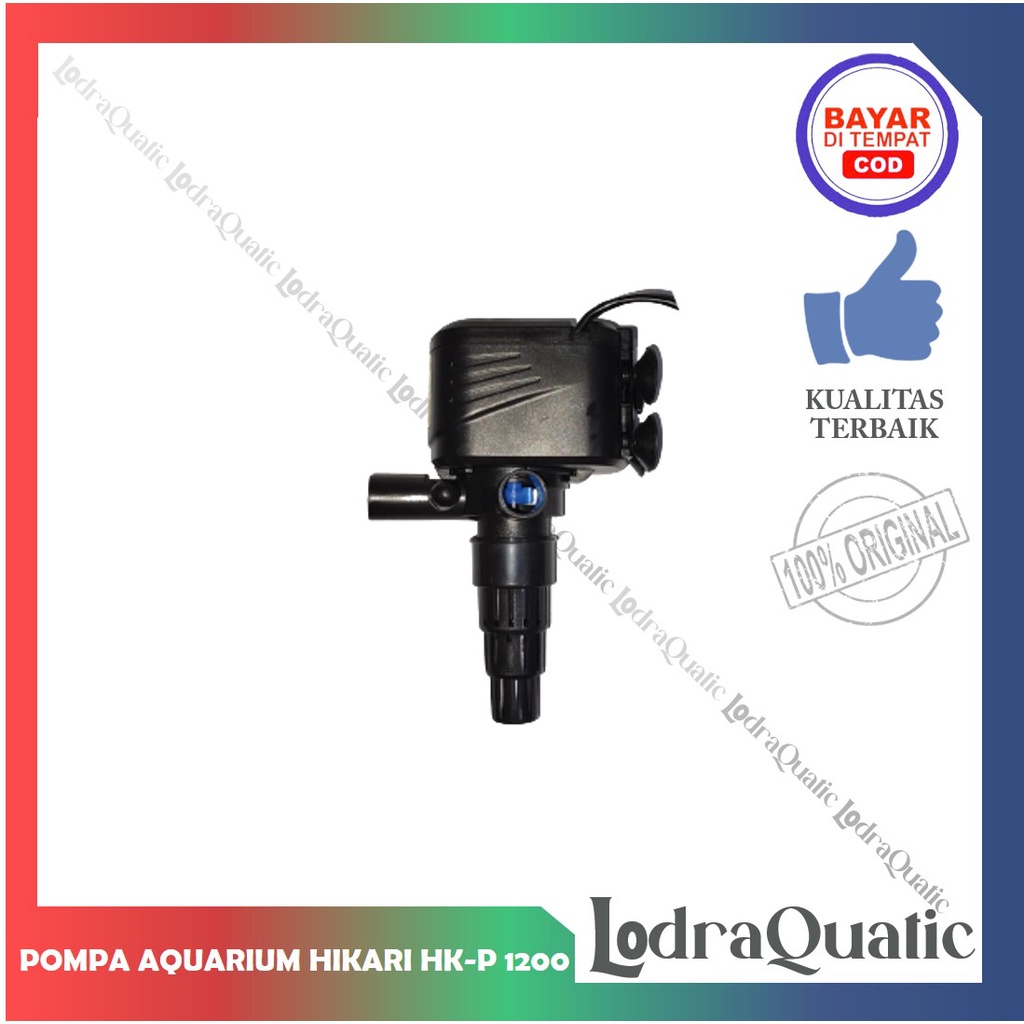 PROMO MURAH POMPA AIR AQUARIUM HIKARI HK-P 1200 NAIK 1 METER 1000 LITER FILTER AQUARIUM KECIL POMPA AIR HIDROPONIK AQUARIUM FILTER AQUARIUM MINI POMPA AQUARIUM KECIL POMPA AQUARIUM MINI POMPA AQUARIUM HEMAT ENERGY POMPA AQUARIUM LOW WATT FILTER AQUASCAPE