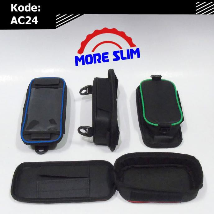 PROMO SPESIAL Tas Holder HP Sepeda Motor AC24 Phone Holder Gojek Selempang Motor