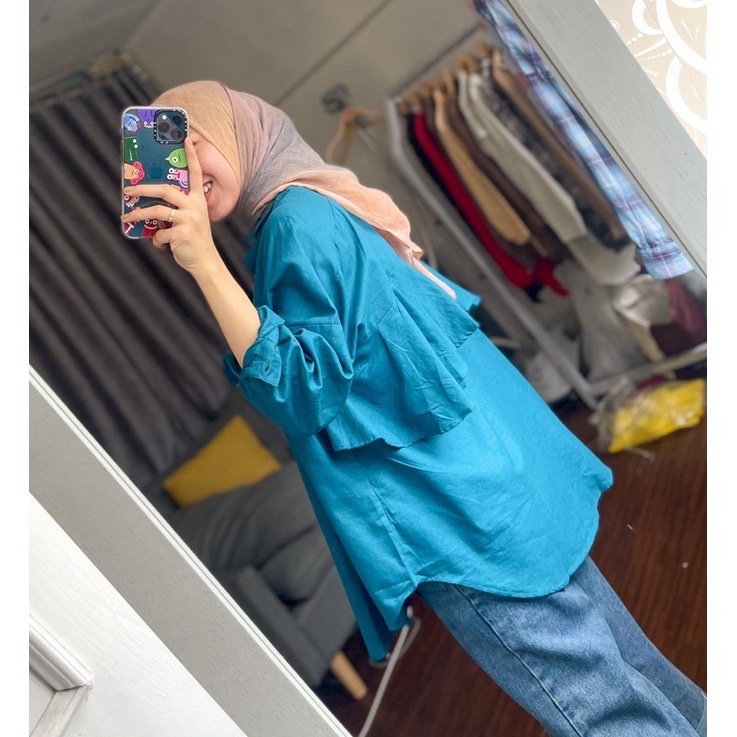 Ruffleback Rami Shirt Polos by DAZPROJECT