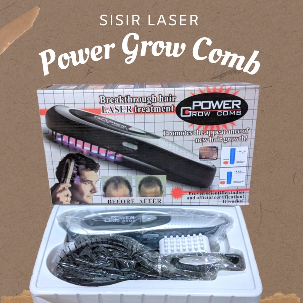 CUCI GUDANG Sisir Laser / Power Grow Comb MURAH + COD