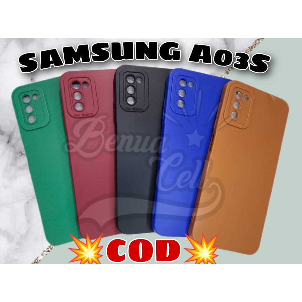 SAMSUNG A03 REAL, A03 CORE, A03S SOFTCASE PRO KAMERA PC SAMSUNG GALAXY A03 // A03S // A03 CORE - BC