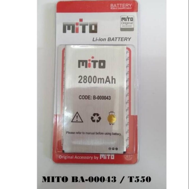 Batre baterai bt Mito T550 BA00043 Tab Mito Ba-00043 original