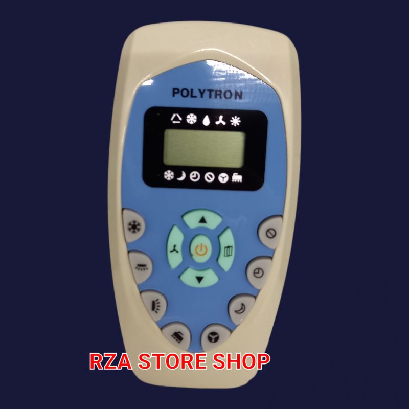REMOTE REMOT AC POLYTRON OVAL ORI ASLI